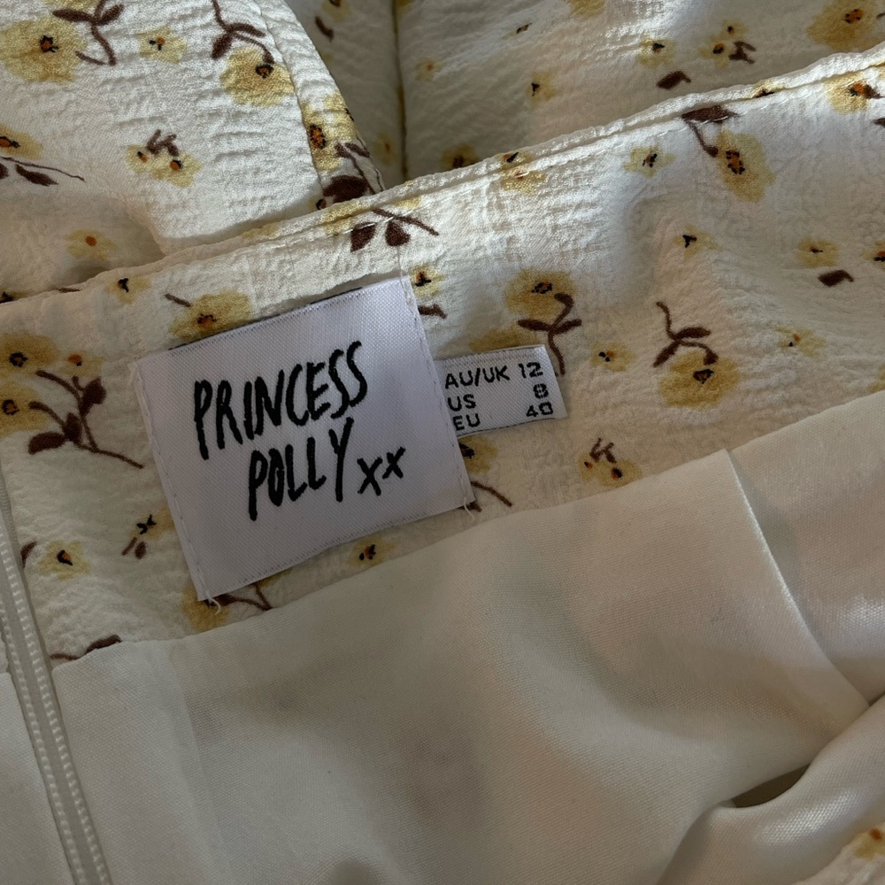 floral mini skirt - Picture 2 of 2